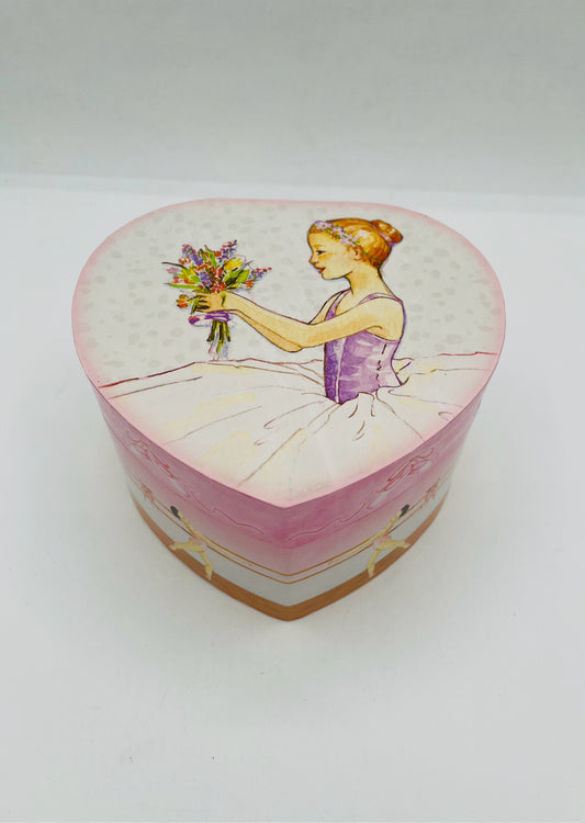 Ballet Heart Small Music Box
