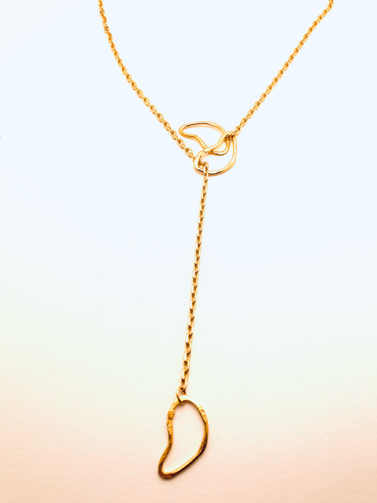 Cloud Lariat Necklace