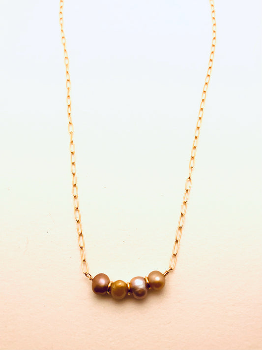 Mini Signature Pearl Necklace