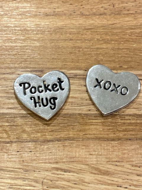Pocket Heart & Hug Coin