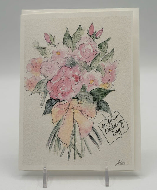 Weddin Flower Card