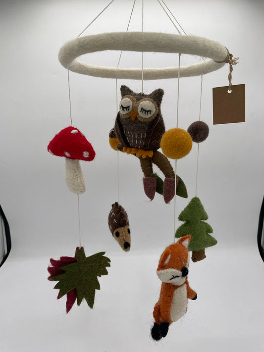 Forest Friends Animal Mobile