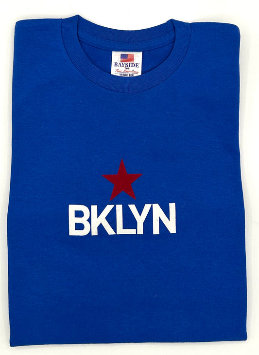 Brooklyn Star AdultT royal blue size M
