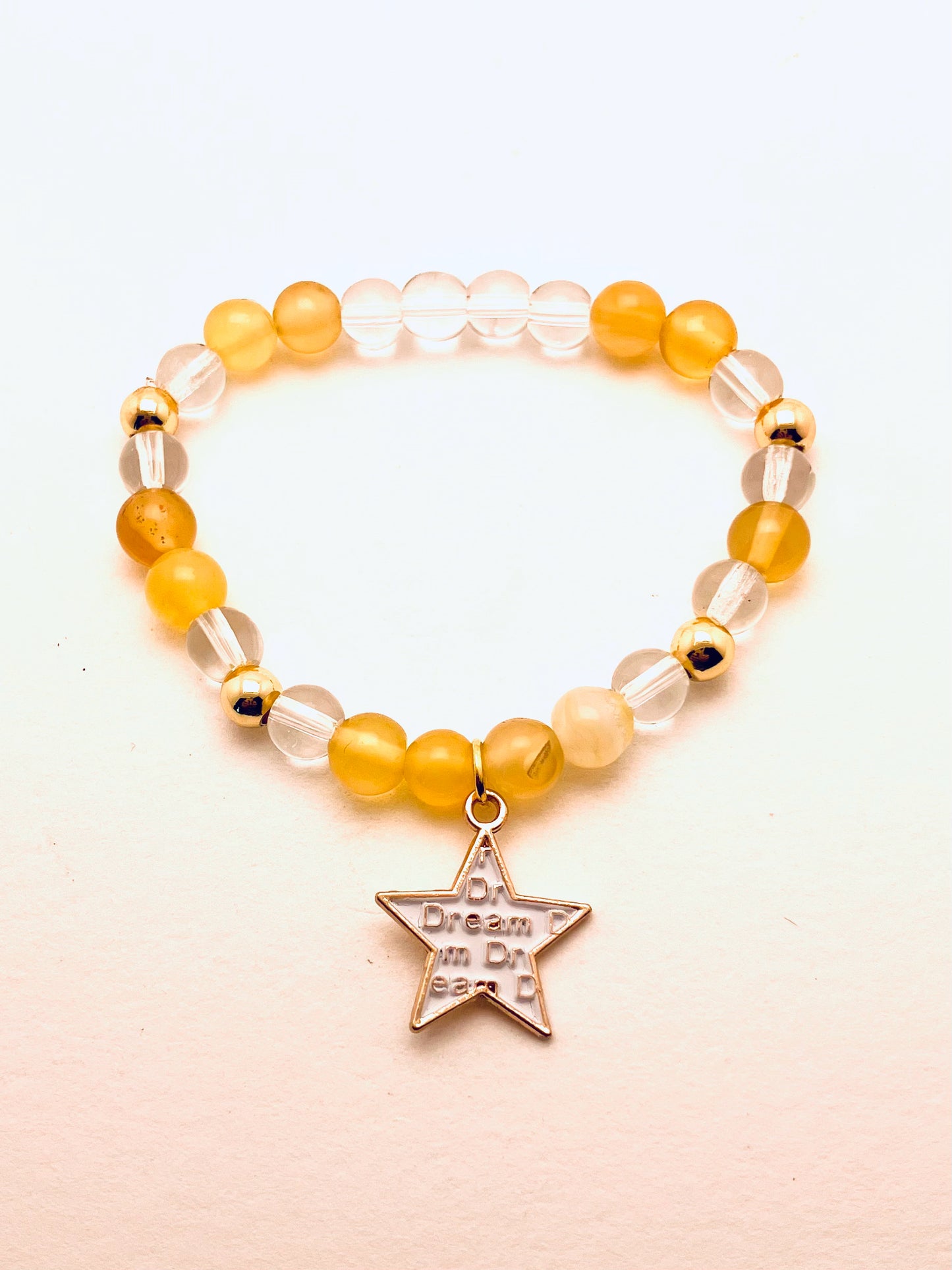 Yellow Star Kids Bracelet