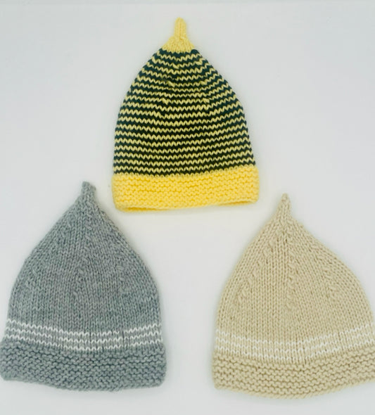 0-6 M Baby Troll Acrylic Knit Hat