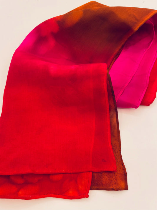 12X60 Silk Copper Red Pink