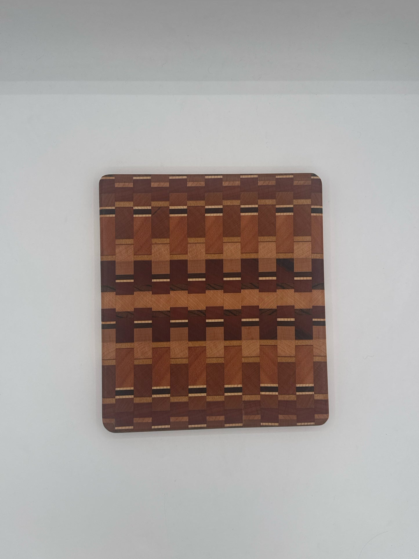 Mixed Harwoods Endgrain Cheese Board