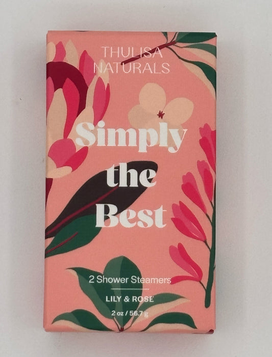 Simply The Best: Lily + Rose Shower Steamers