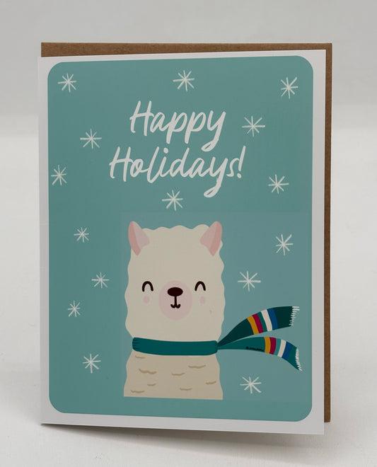 Fleece Navidad Holiday Card