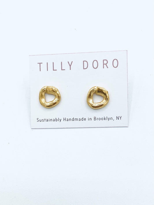 Big Open Circles Studs