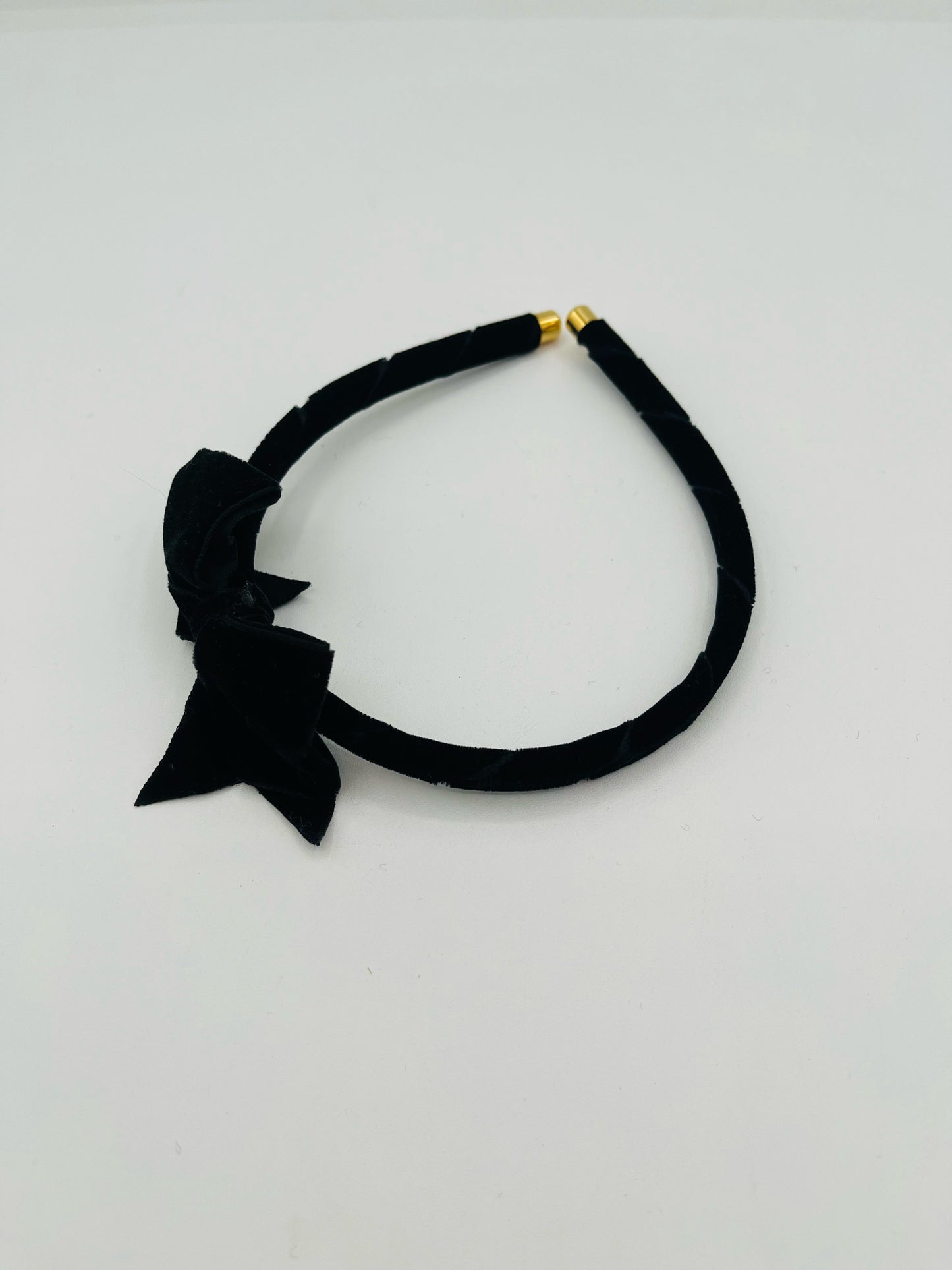 Velvet Bow Headband