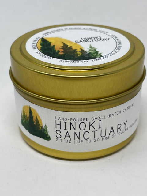 Hinoki Sanctuary Travel Candle