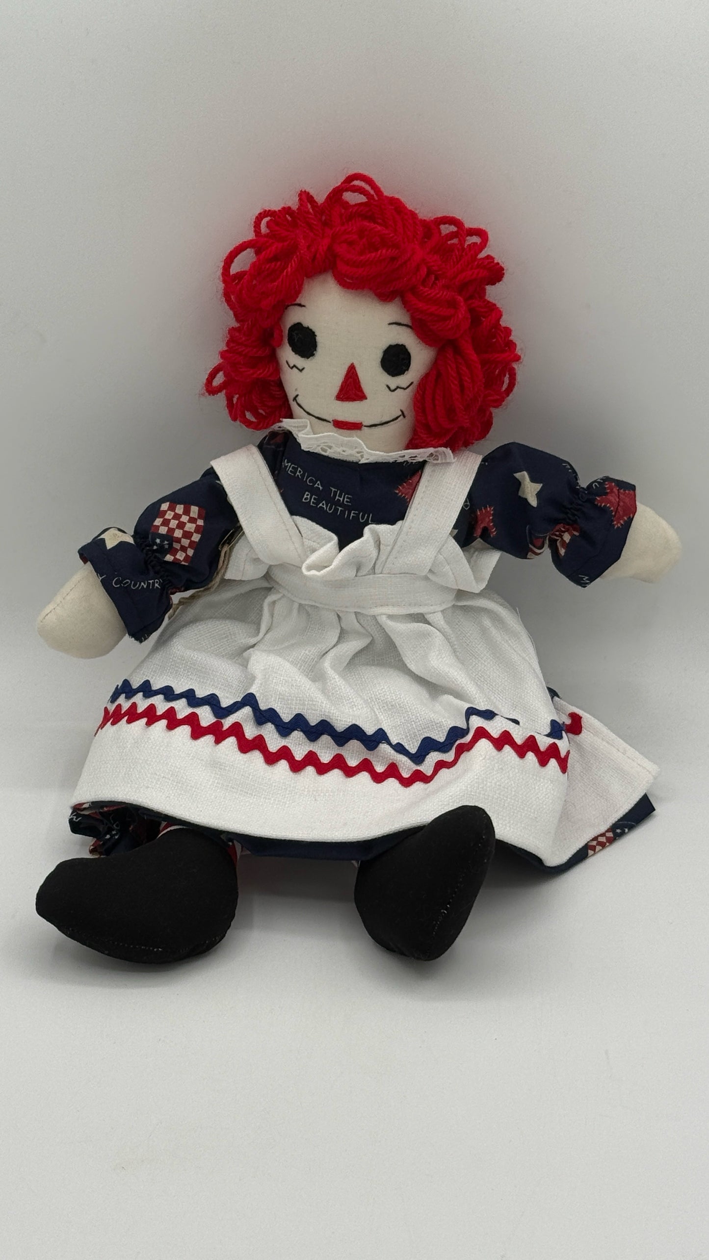 15" Patriotic Raggedy Ann