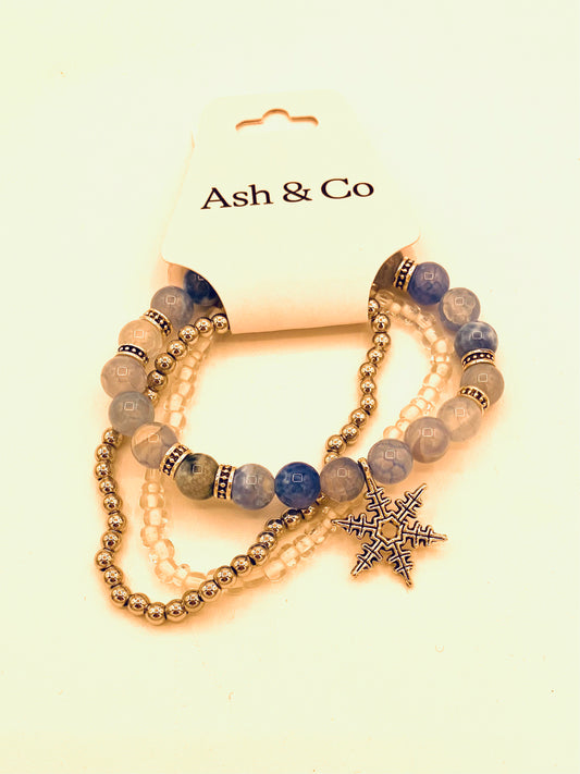 Snowflake Stack Bracelet