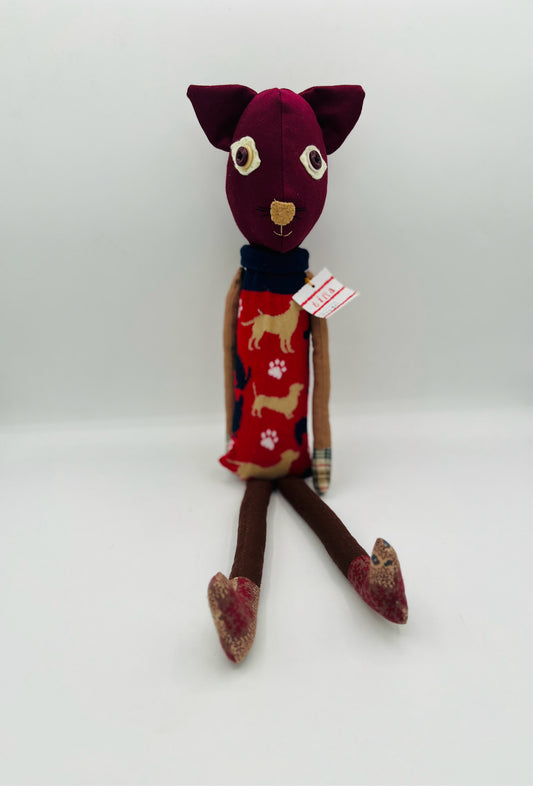 Tina the Fabric Cat