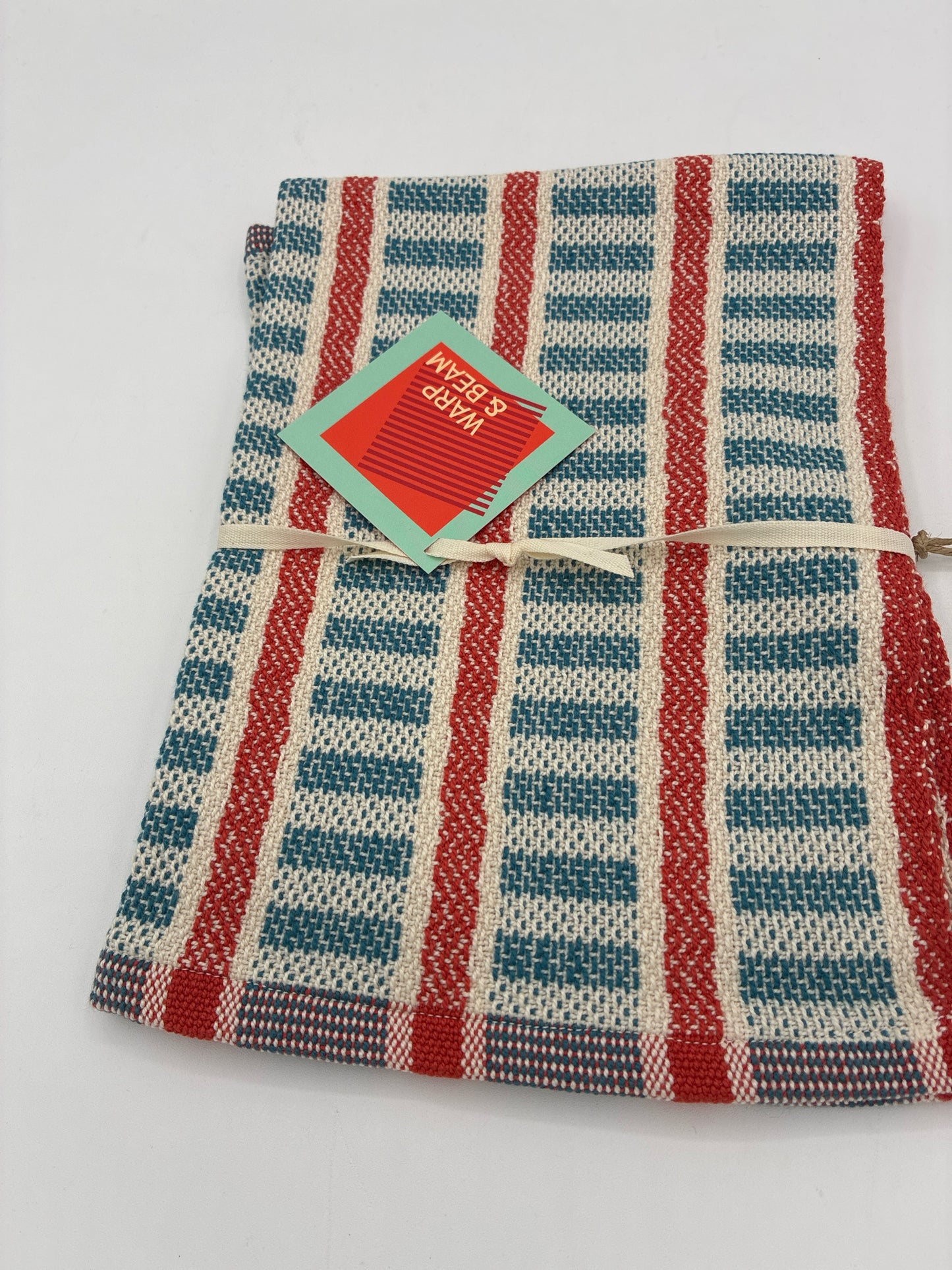 Hand Woven Dash Towel- Circus