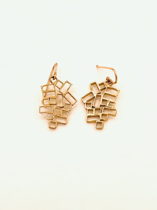 Mosaic Squares Earrings