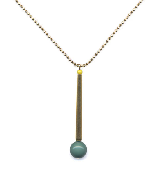 Cosmic - Chanel Brass Bead Drop