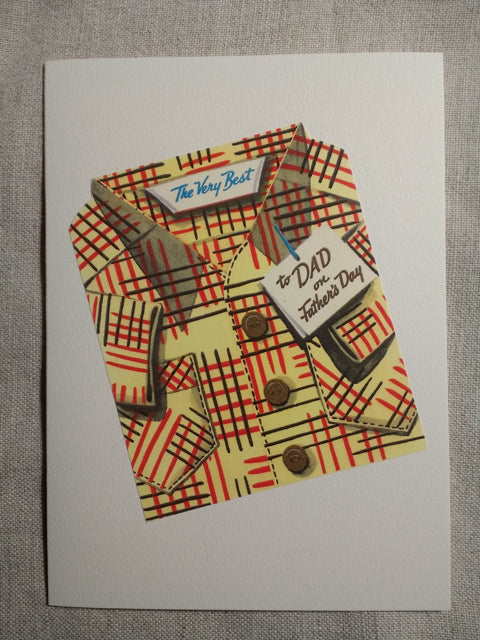 Plaid Shirt Father's Day Card