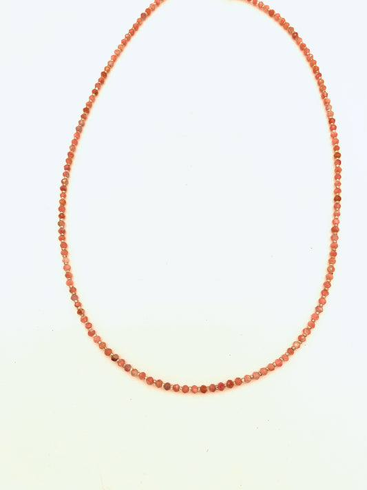 Amethyst Hill Tribe and Sterling Silver Necklace