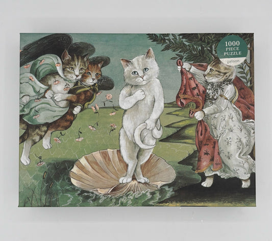 The Birth of Venus Puzzle (Meowsterpiece of Western Art)