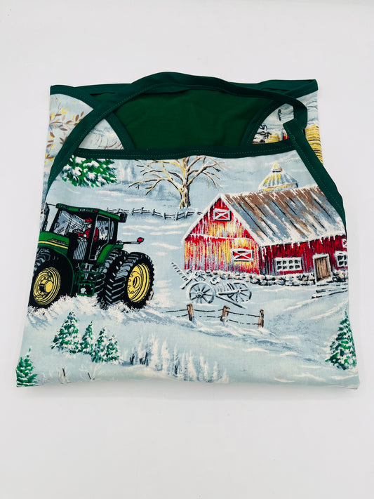 Tractor Farm Apron