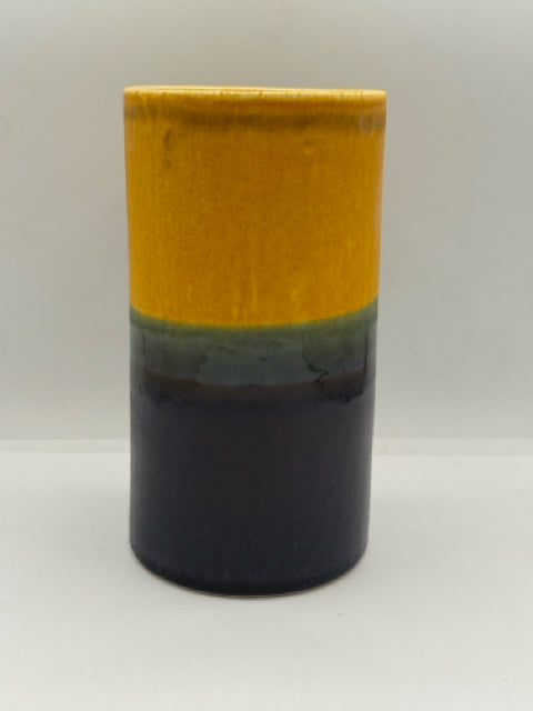 Assorted Multi-toned Extra Large Cylinder Porcelain Vase