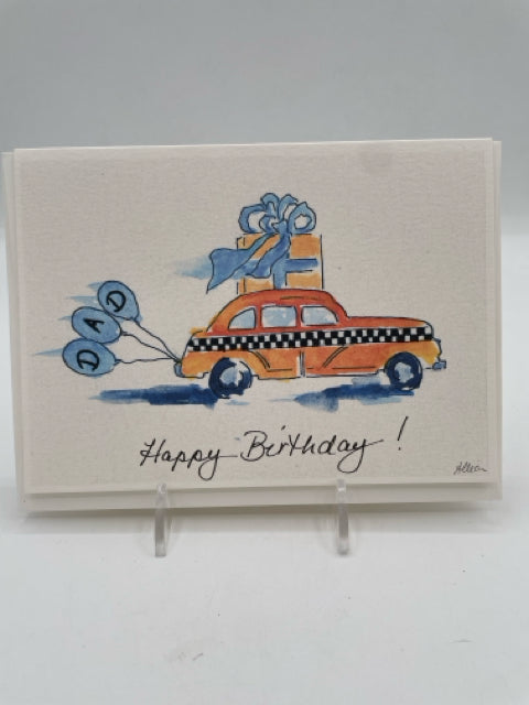 Dad Taxi Birthday Card