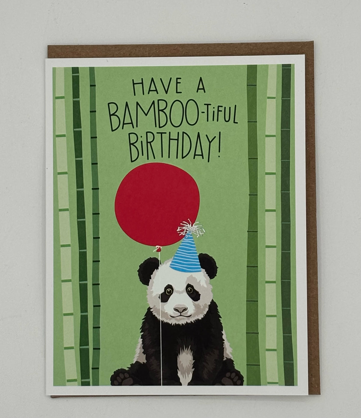 Panda Bambootiful Birthday Card
