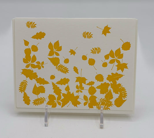 Falling Leavs Card