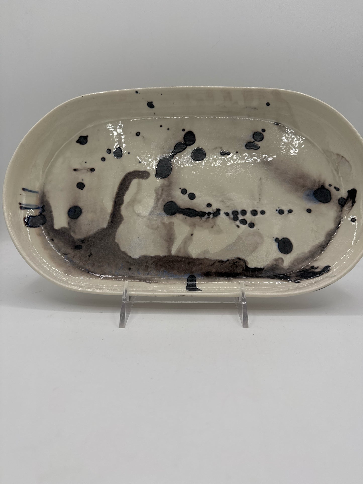 Large Nebula Oval Tray
