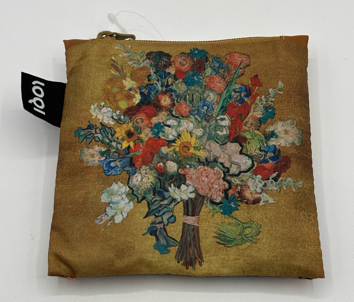 Van Gogh Museum Gold Flower Bag