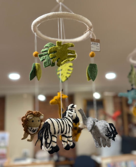 Safari Animal Felt Mobile