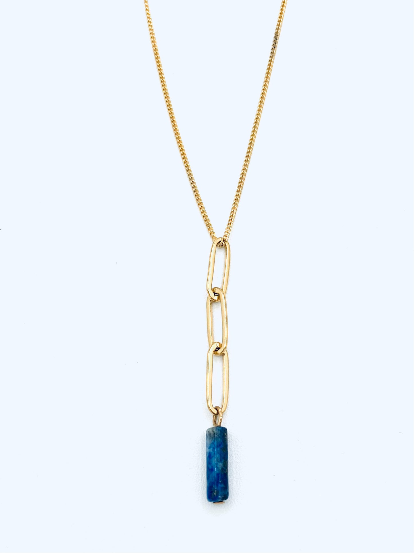 Chains with Lapis Stone Necklace