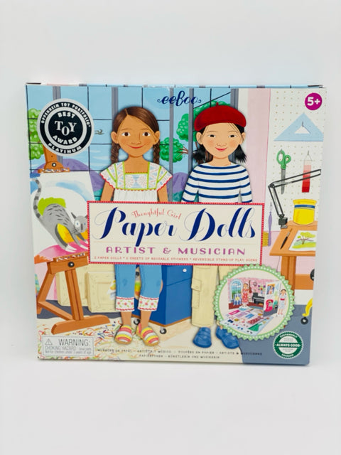 Musician and Artist Paper Dolls