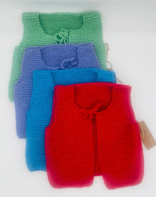 6-12 M Acrylic Knit Vest