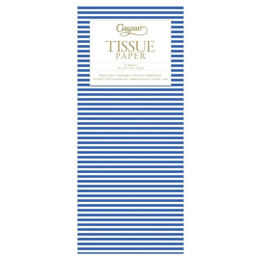 Navy Mini Stripe Tissue