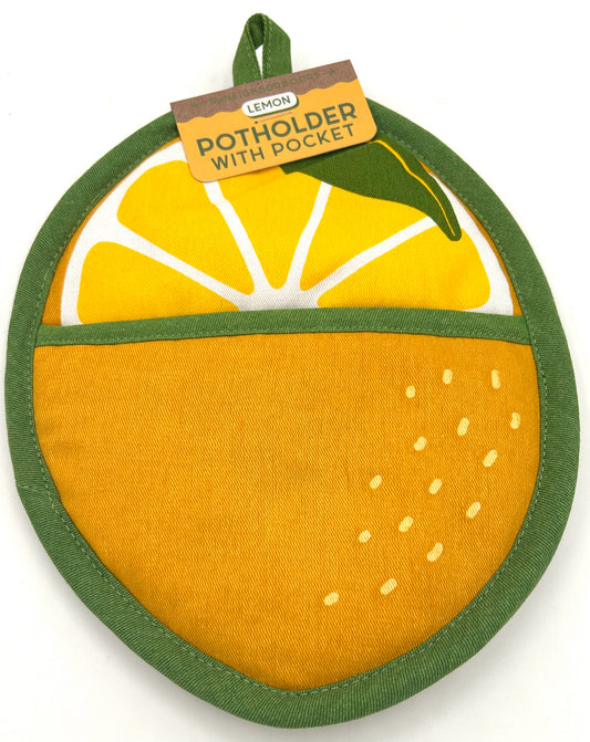 Lemon Mitt Potholder