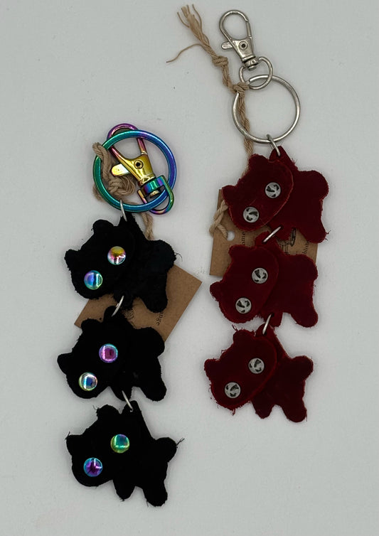 Cat Keychains - 2 Cats