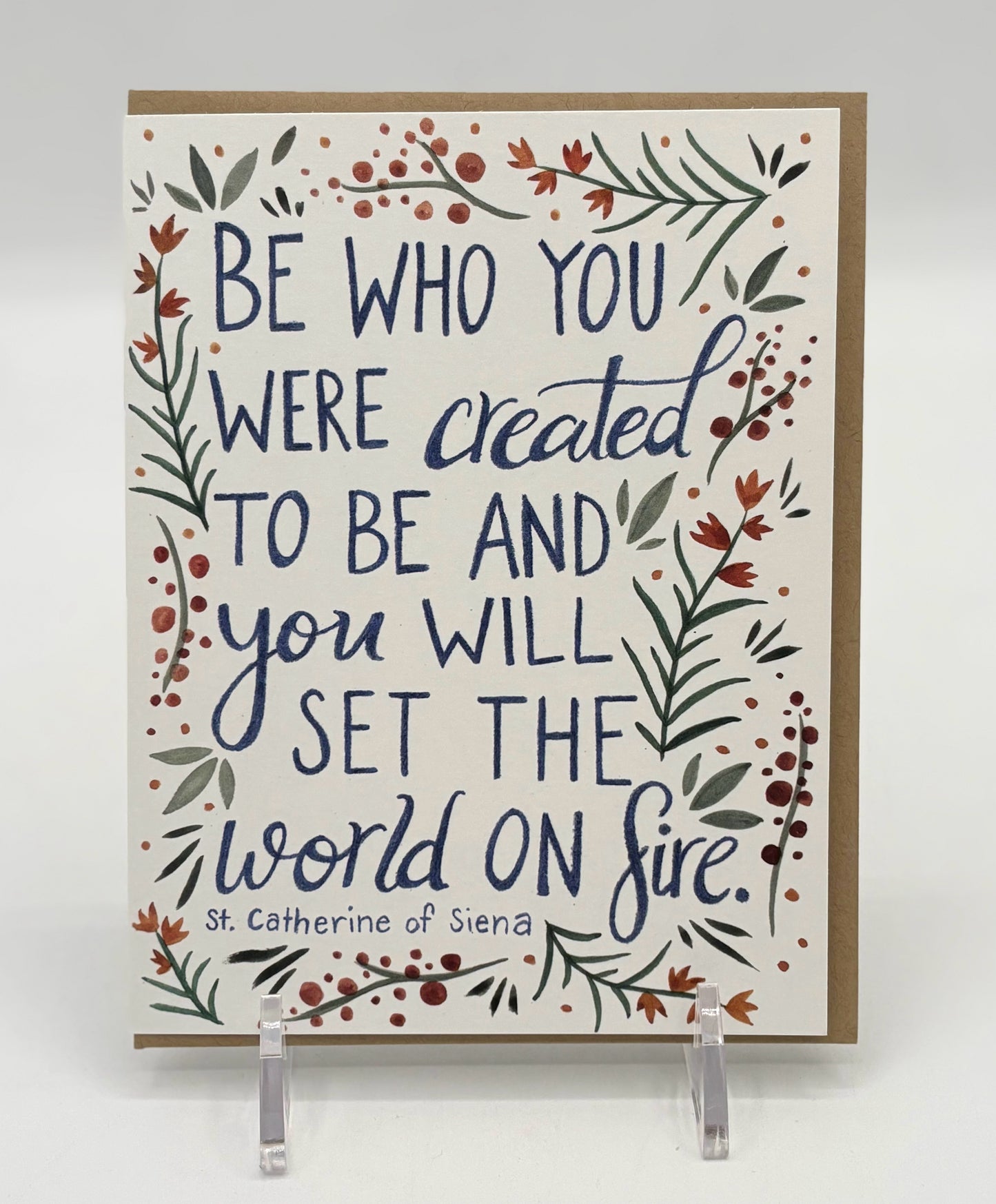 St. Catherine Of Siena Card