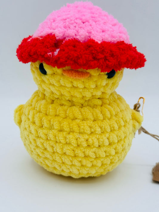 Plush Duck with Hat