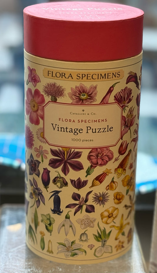 Floral Specimens 1000 piece puzzle