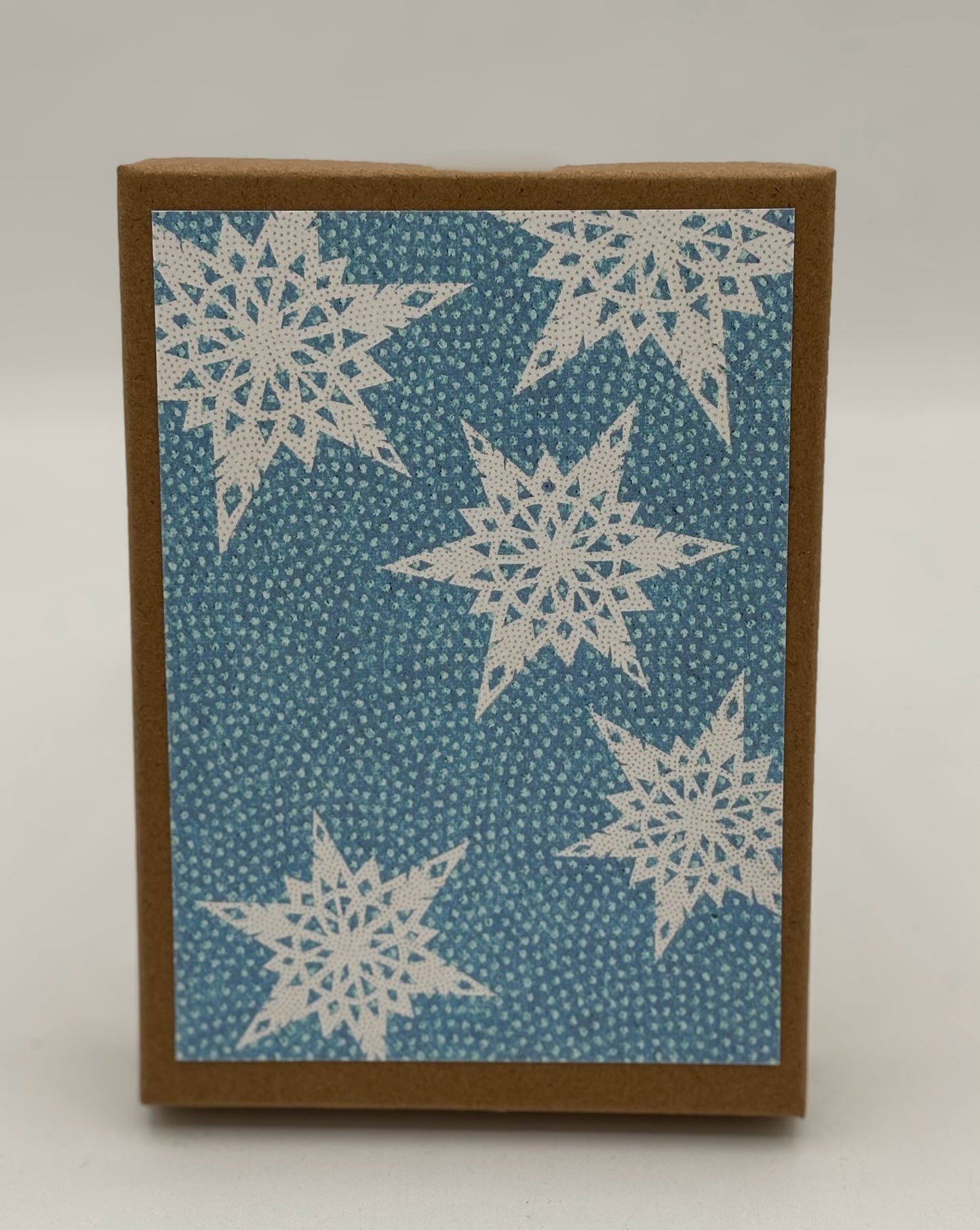 10 Falling Snowflakes Boxed Cards and Envelopes