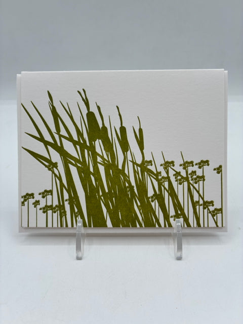 Cattails Card