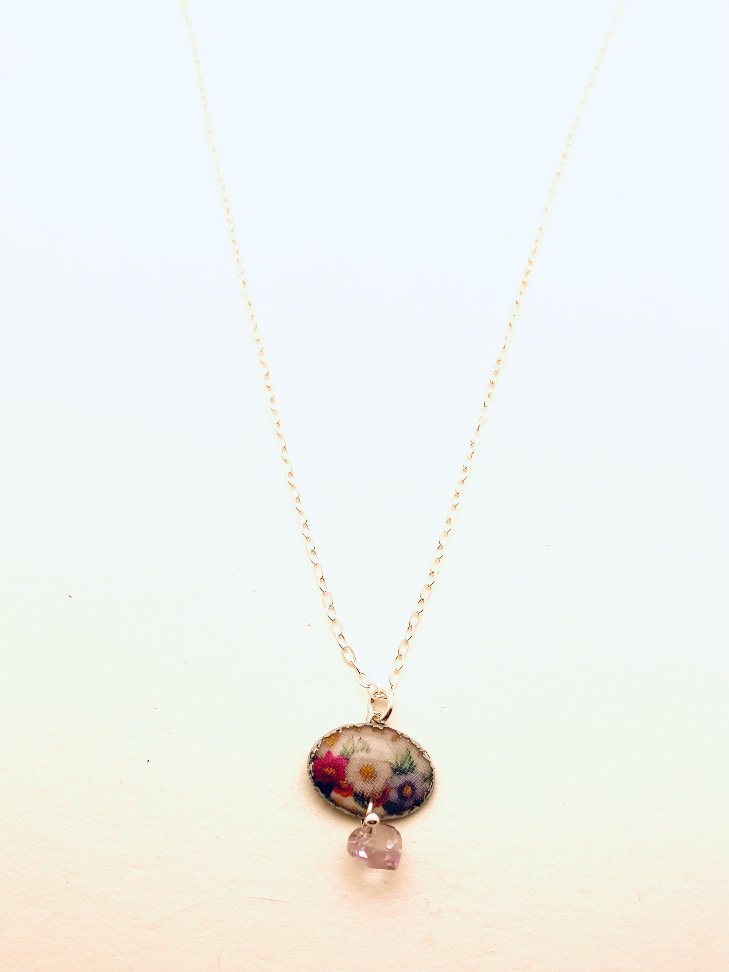 Pixie Necklace with Amethyst