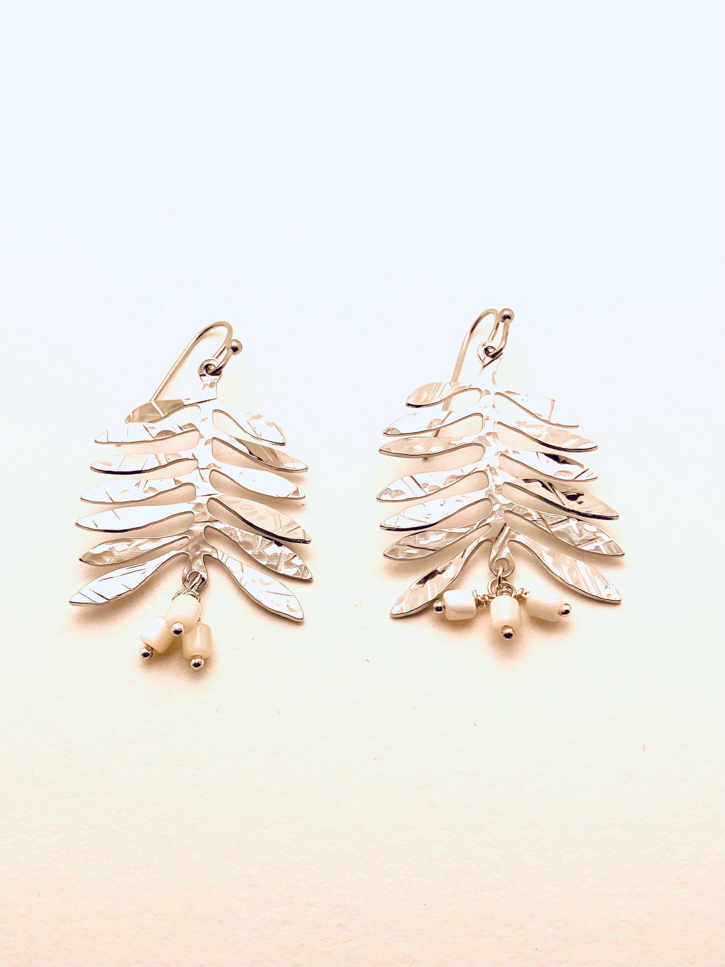 Vine Earrings with Shells
