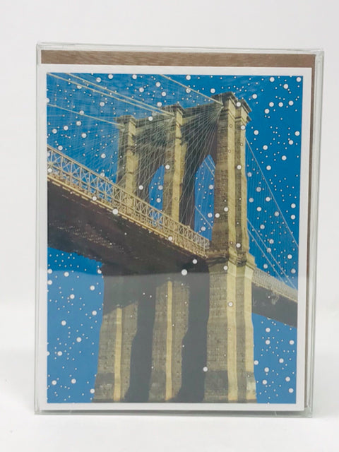 Brooklyn Bridge Holiday Card