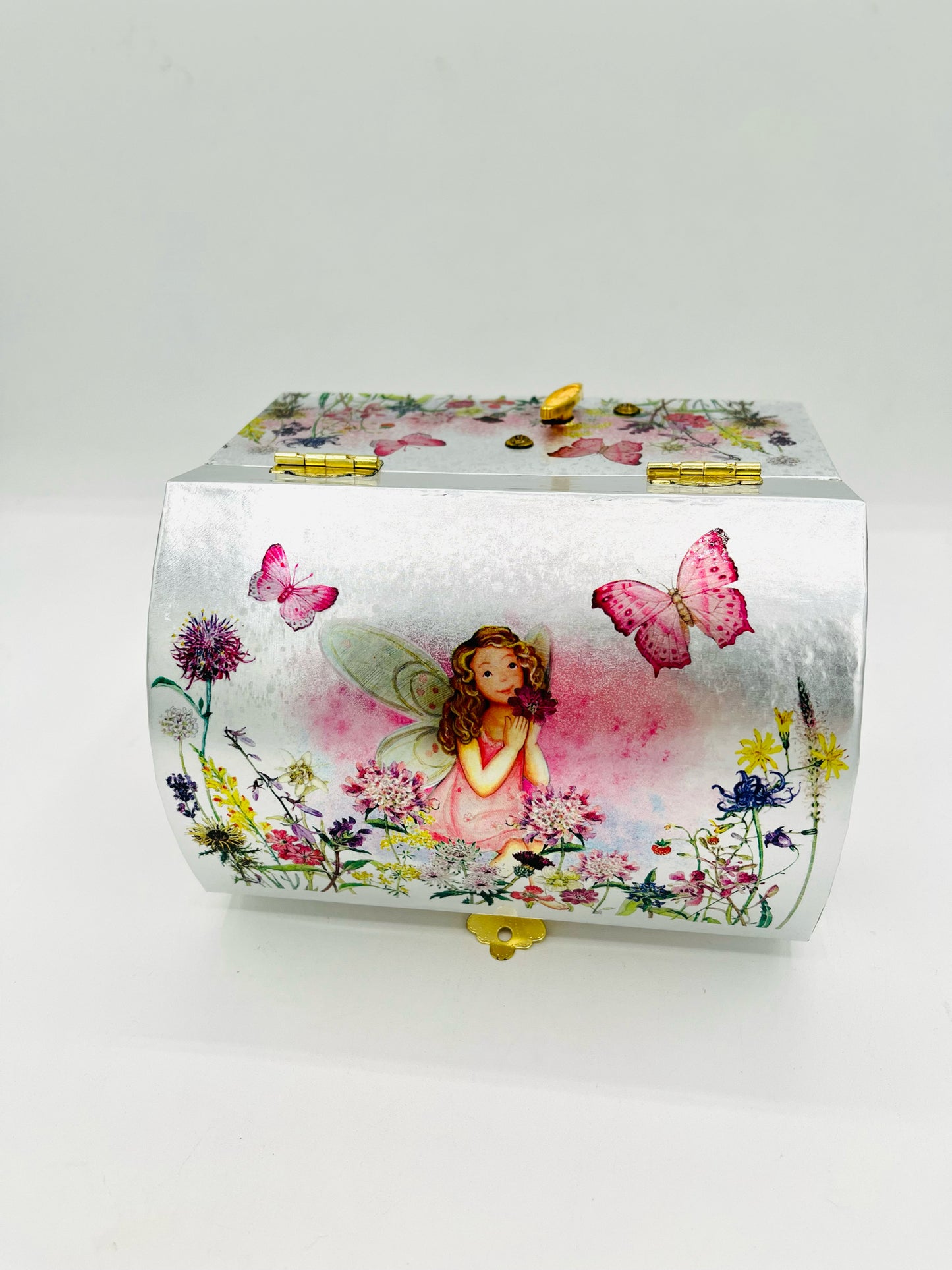 Elf Scene Ballerina Music Box
