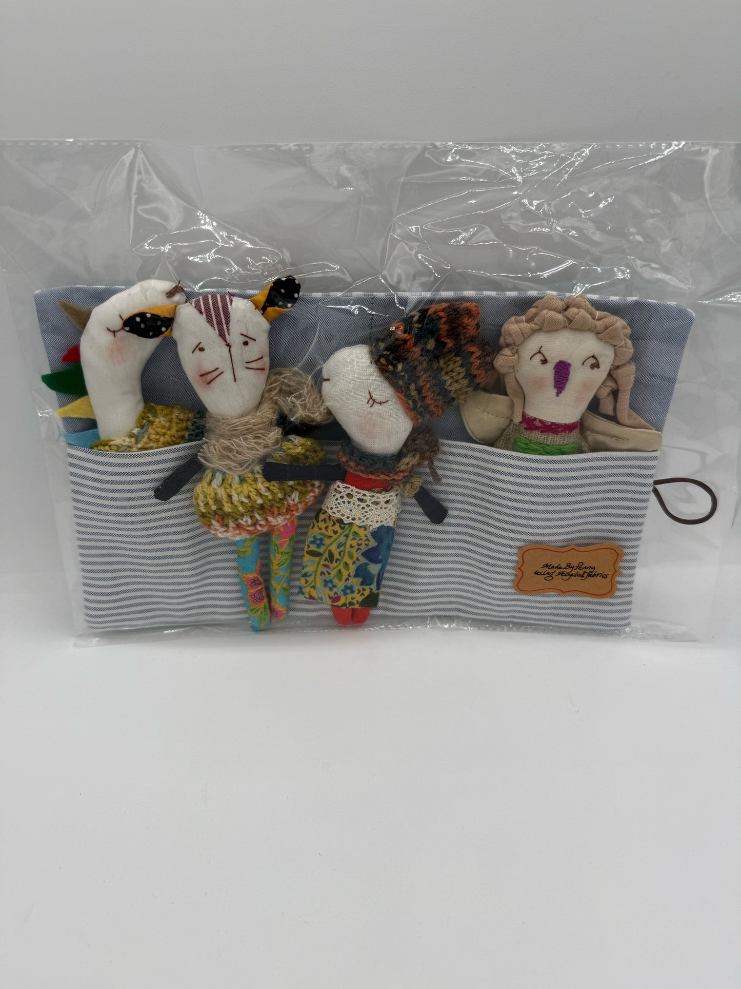 Sleepover with Four Dolls