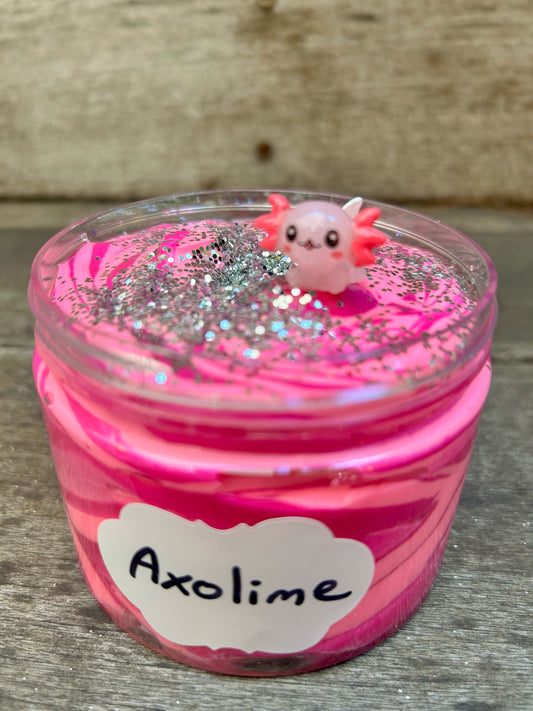 Axolime Swirl 10 oz. Slime